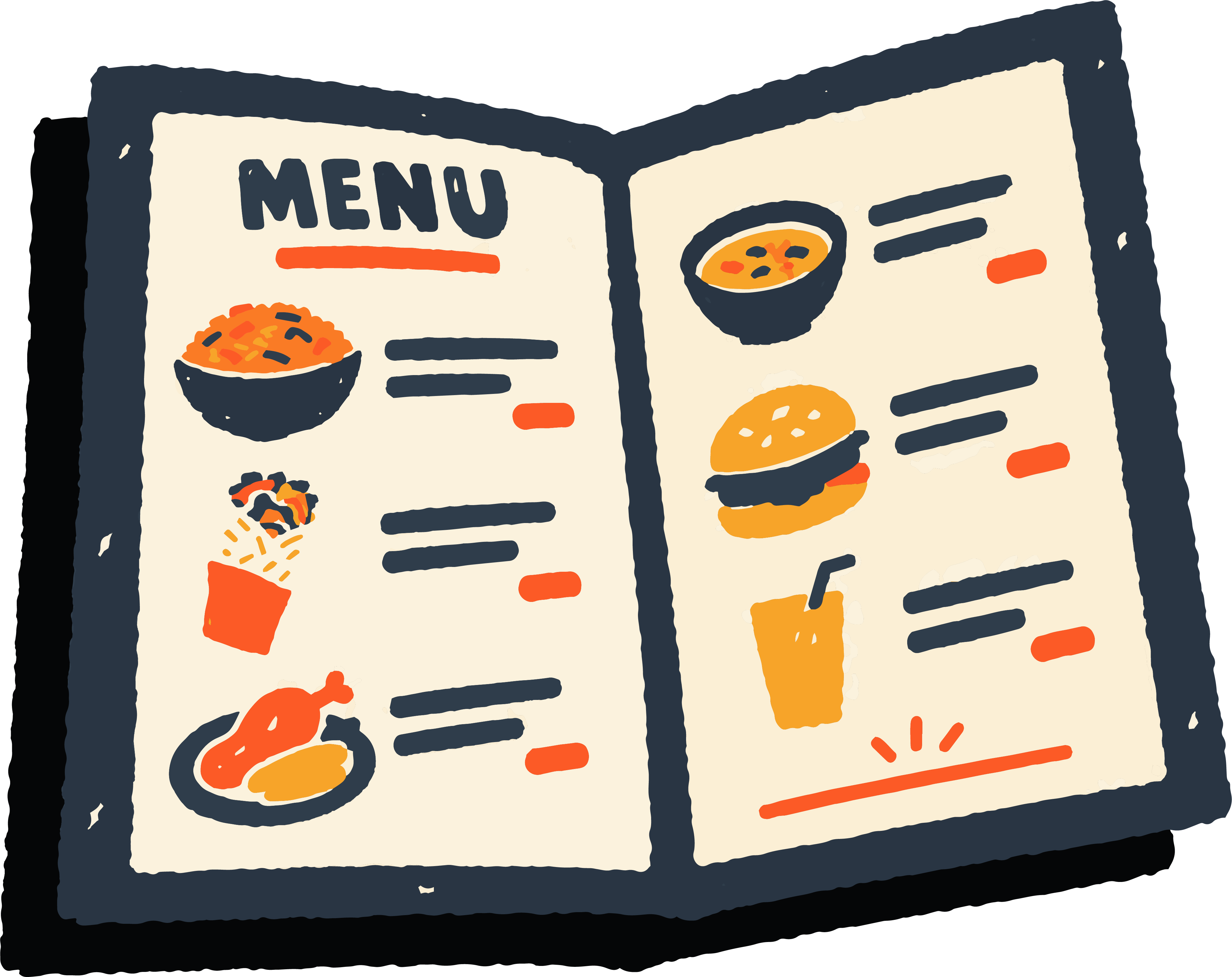 Open menu